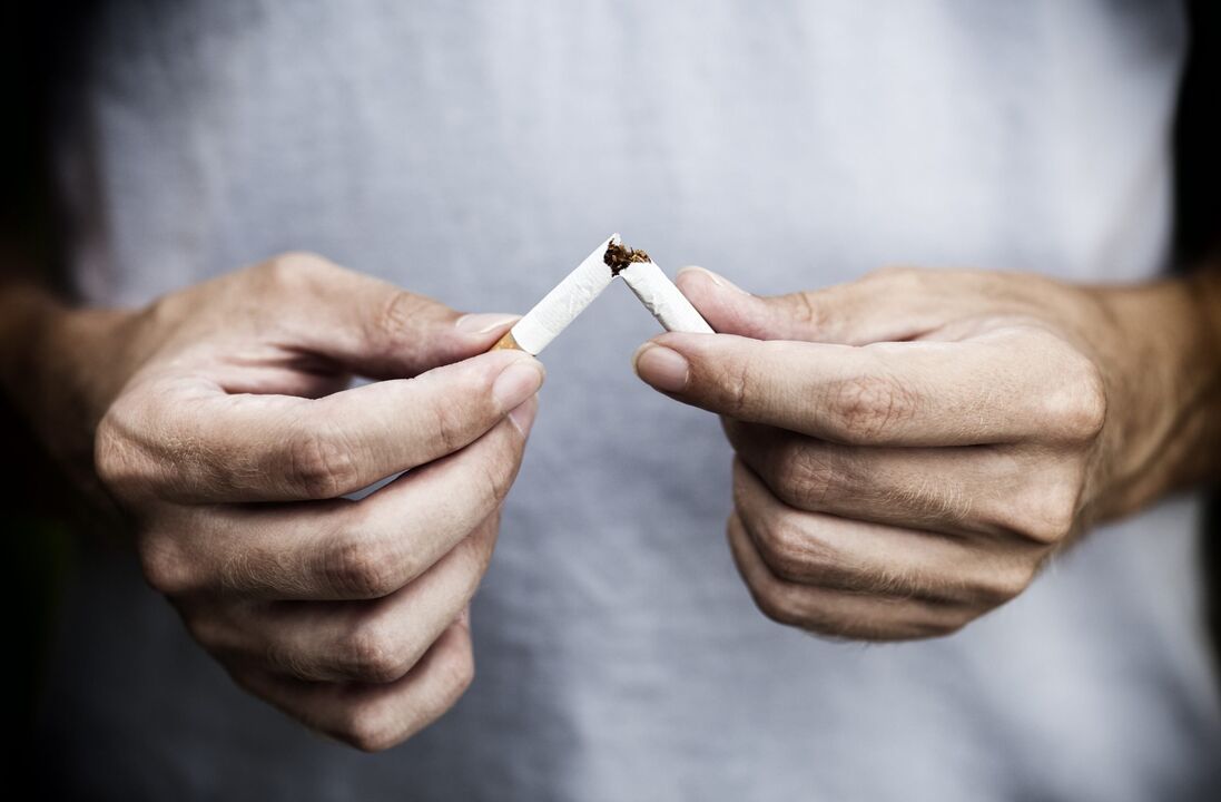 Quit smoking to naturally increase potency